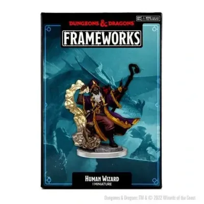 Human Wizard Male - D&D Frameworks (W1)