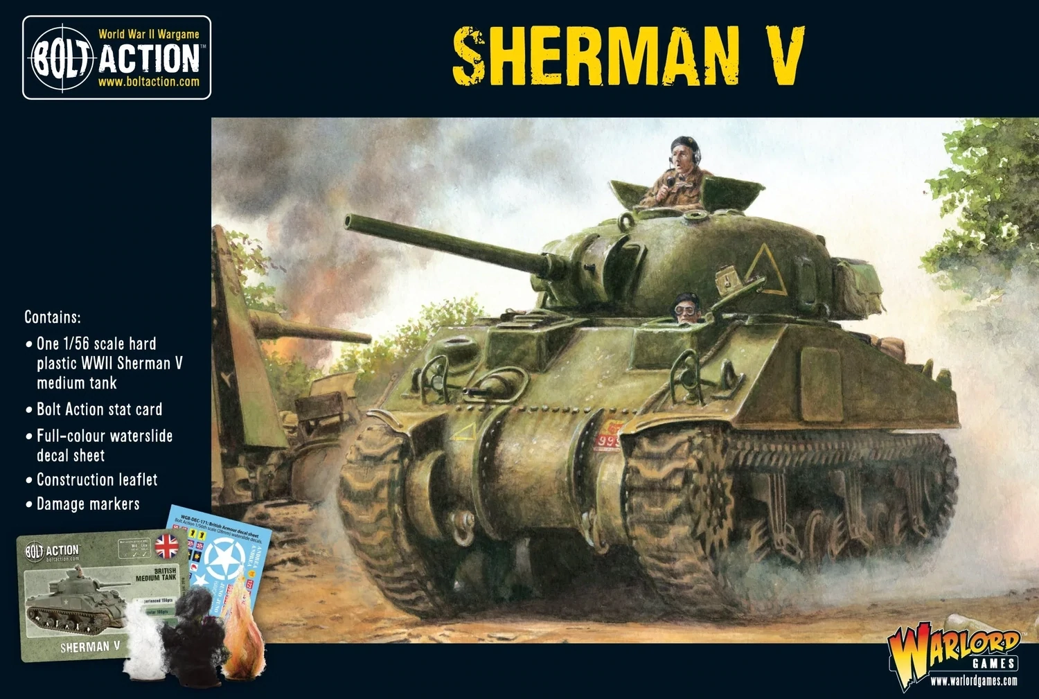 Sherman V - Bolt Action - Warlord Games Sherman V - Bolt Action - Warlord Games