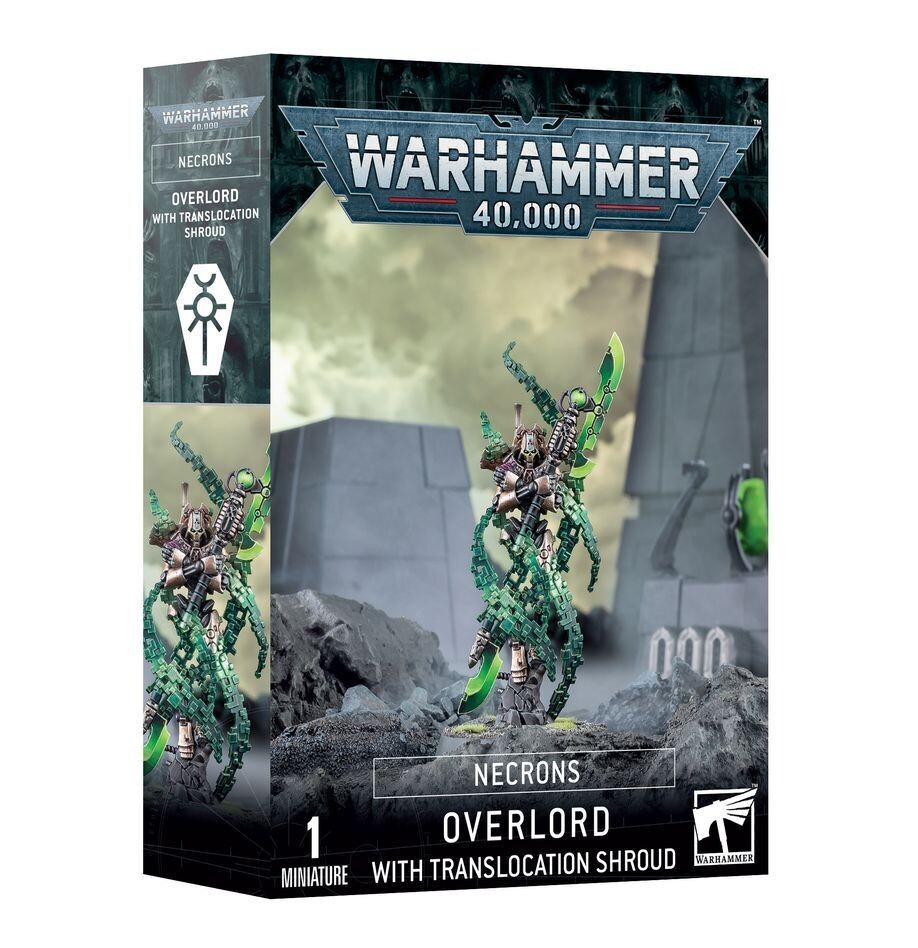 Necrons Overlord + Translocation Shroud  - Games Workshop - 40K