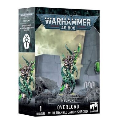 Necrons Overlord + Translocation Shroud  - Games Workshop - 40K