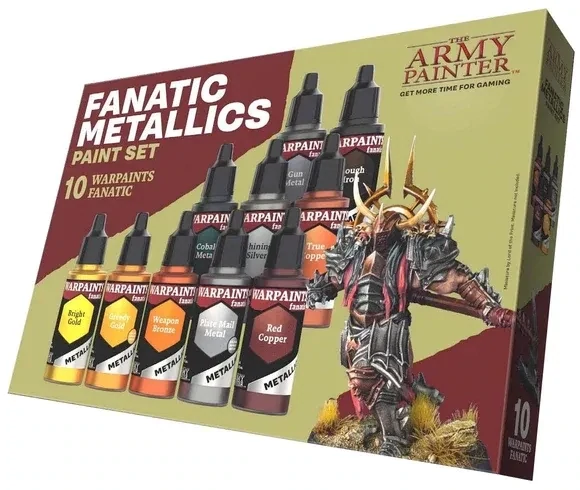 Warpaints Fanatic: Metallics - The Army Painter Warpaints Fanatic: Metallics - The Army Painter