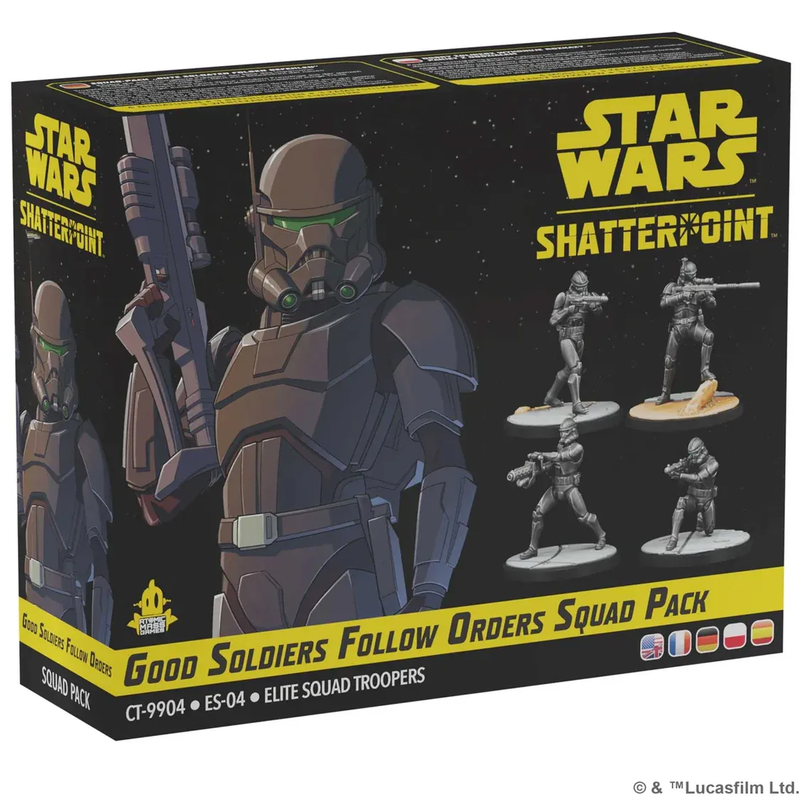 Star Wars: Shatterpoint – Good Soldiers Follow Orders Squad Pack Star Wars: Shatterpoint – Good Soldiers Follow Orders Squad Pack