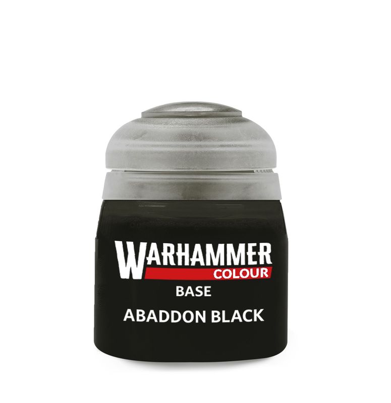 Base: Abaddon Black (12Ml) - Warhammer Colour Base: Abaddon Black (12Ml) - Warhammer Colour