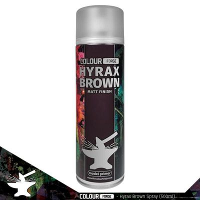 Colour Forge Spray: Hyrax Brown Matt Finish (500Ml) Colour Forge Spray: Hyrax Brown Matt Finish (500Ml)