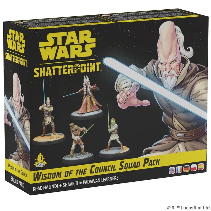 Star Wars: Shatterpoint – Wisdom Of The Council Squad Pack Star Wars: Shatterpoint – Wisdom Of The Council Squad Pack