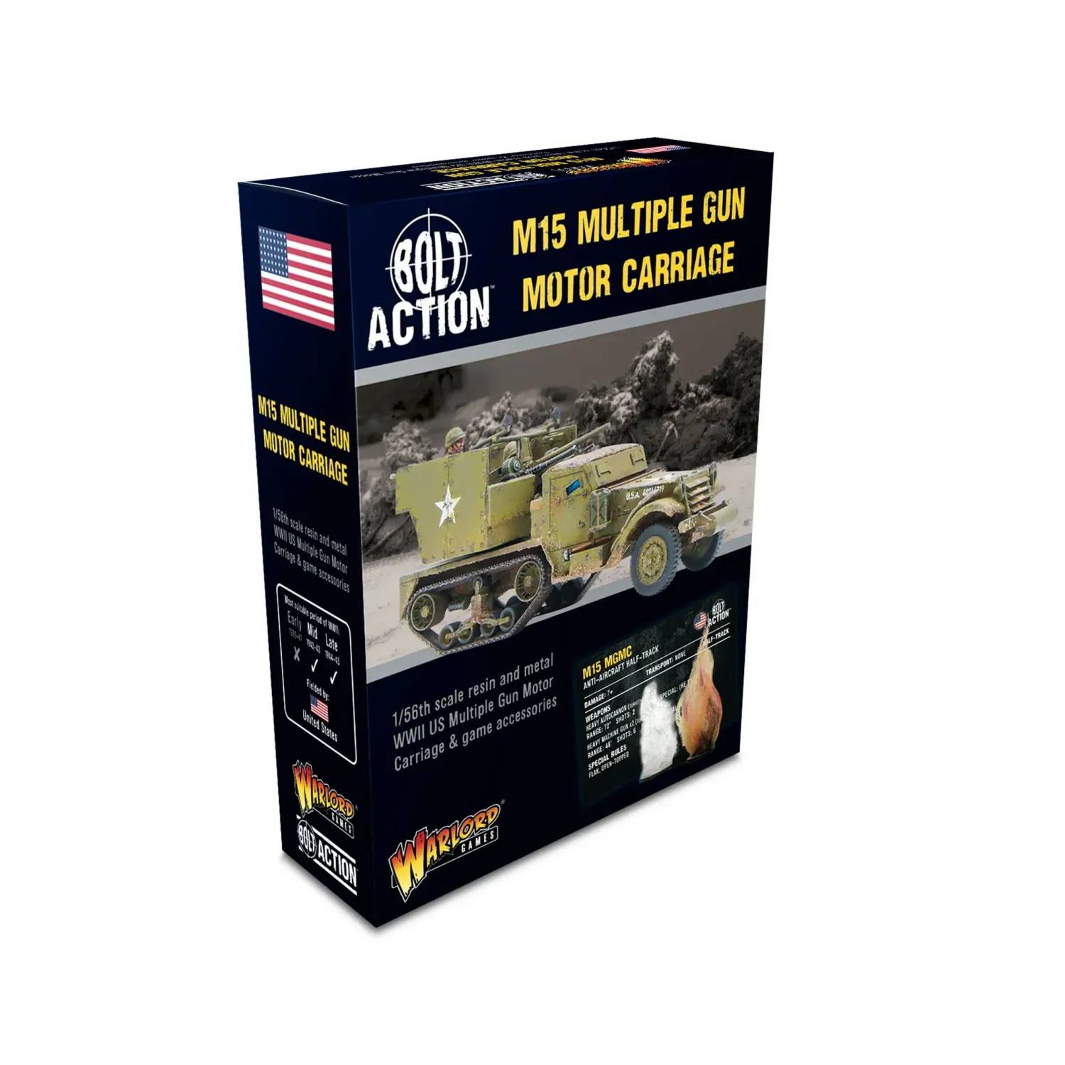 M15 Multiple Gun Motor Carriage Bolt Action Warlord M15 Multiple Gun Motor Carriage Bolt Action Warlord