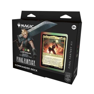 MTG Final Fantasy Limit Break Commander Deck MTG Final Fantasy Limit Break Commander Deck