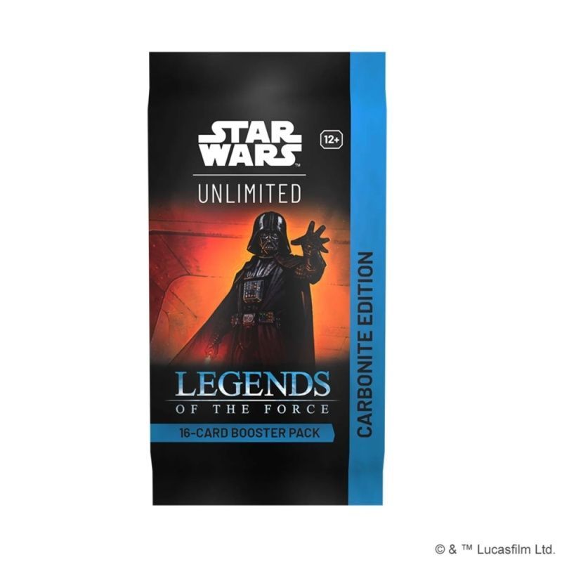 Star Wars Unlimited Legends of the Force Carbonite Collector Booster