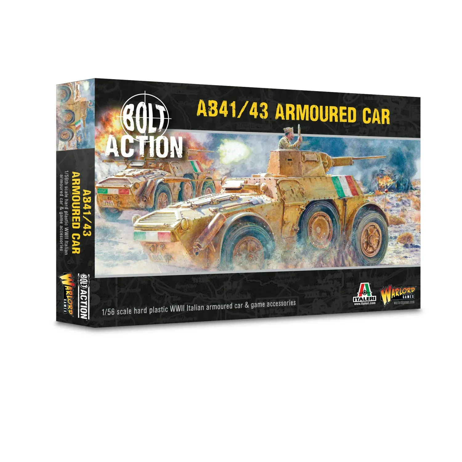 AB41/43 Armoured Car - Warlord Games AB41/43 Armoured Car - Warlord Games