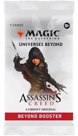 Magic The Gathering: Assassins Creed Beyond Booster Pack Magic The Gathering: Assassins Creed Beyond Booster Pack