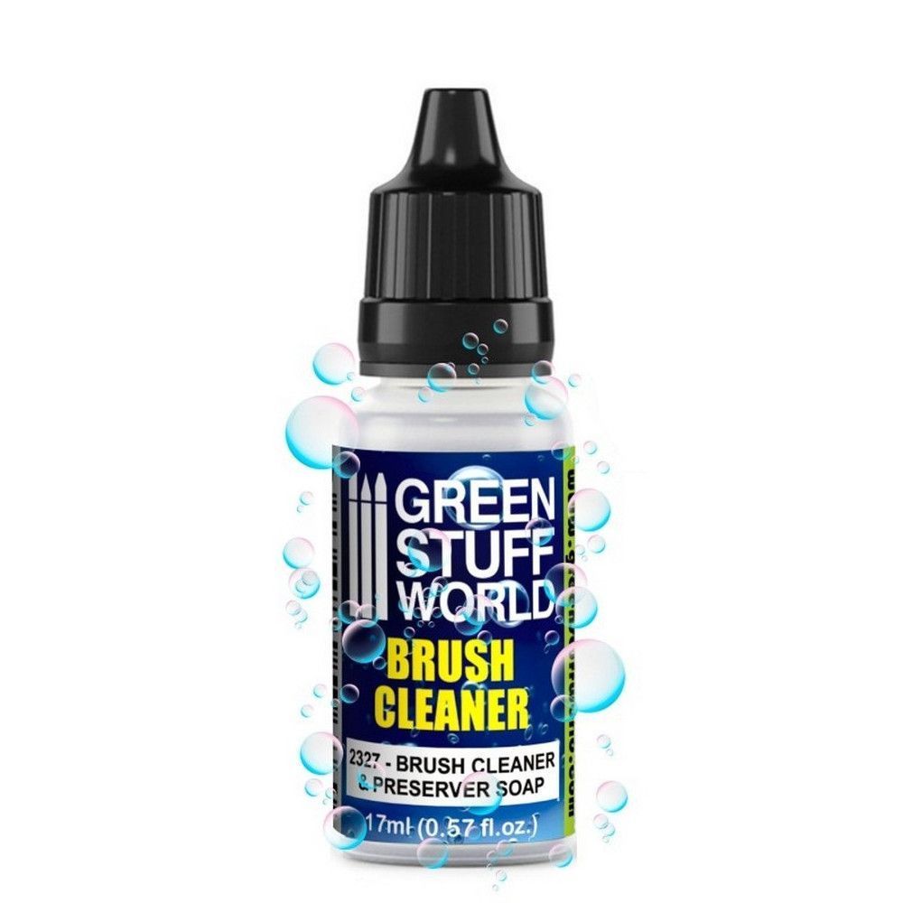 Brush Cleaner- Green Stuff World 17ML Brush Cleaner- Green Stuff World 17ML