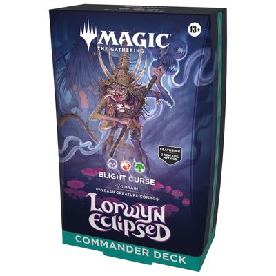 MTG: Lorwyn Eclipsed Commander Deck Blight Curse