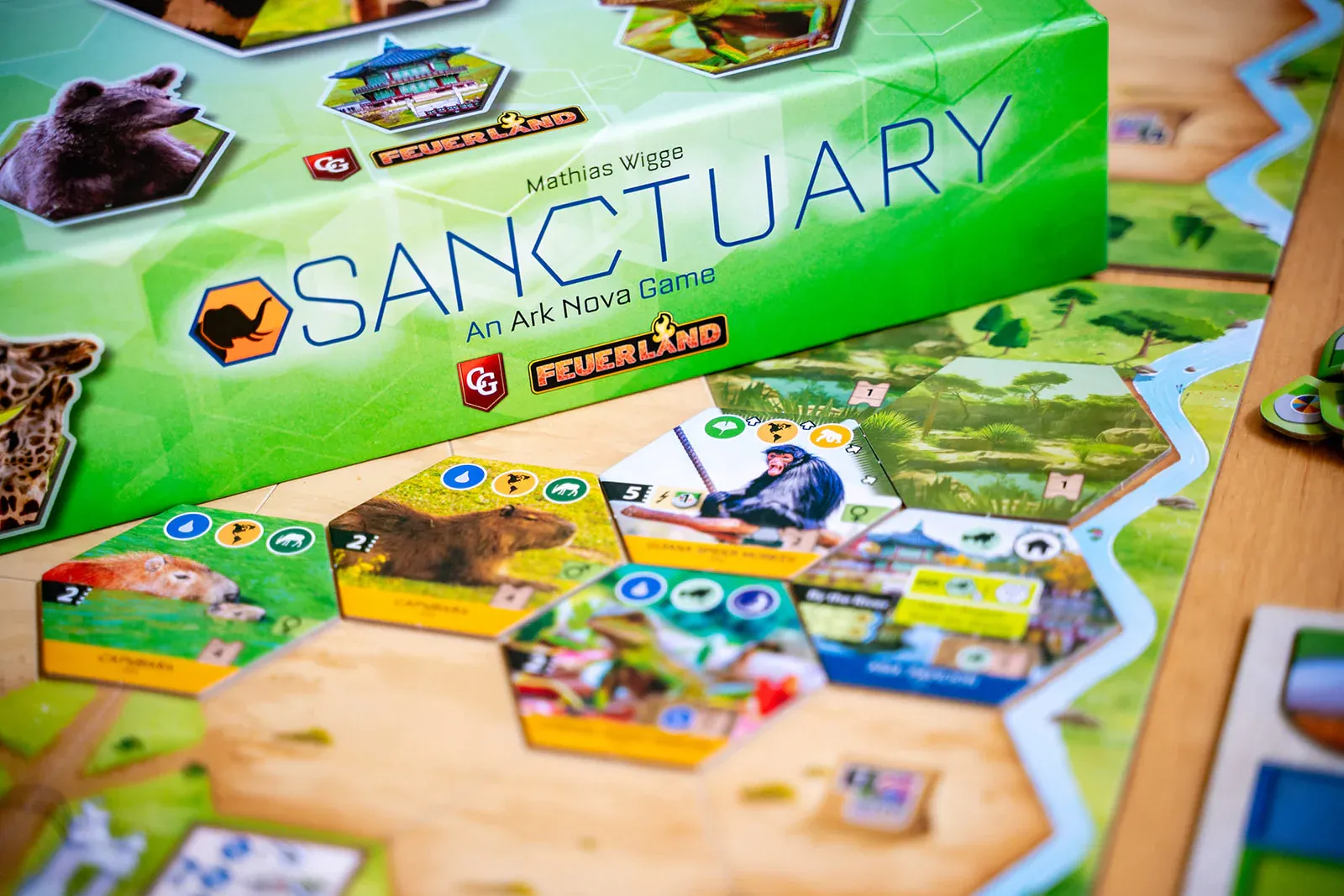 Sanctuary an Ark Nova Boardgame