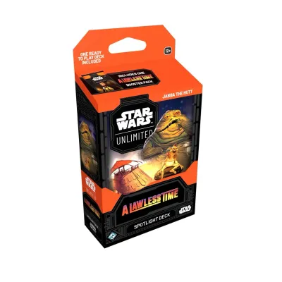 Star Wars Unlimited - A Lawless Time Spotlight Deck Display  Jabba & Leia