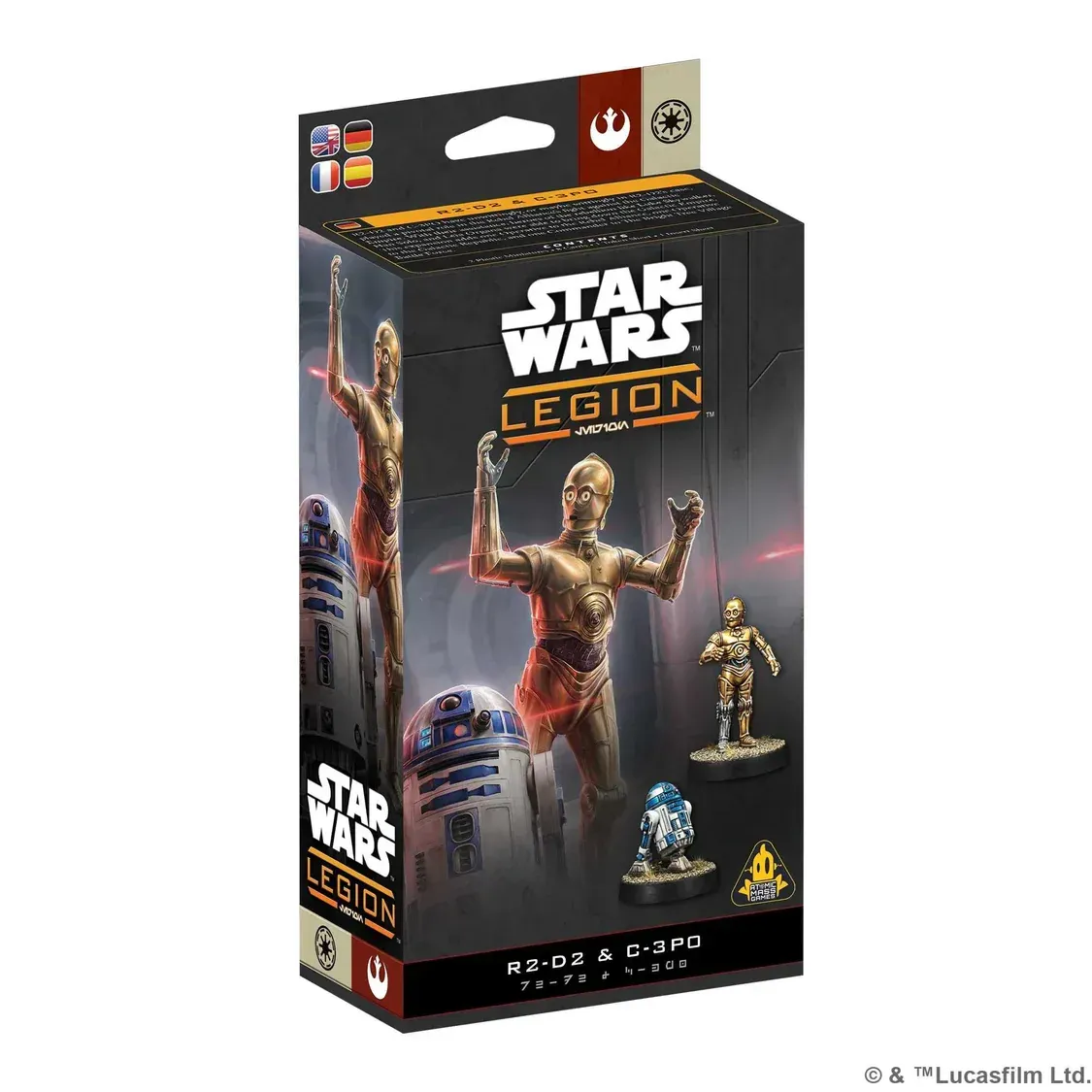 Star Wars Legion - R2-D2 & C3PO Star Wars Legion - R2-D2 & C3PO