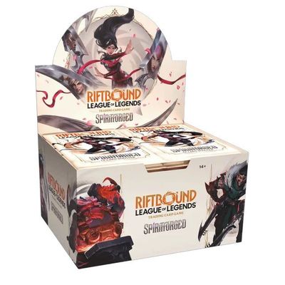 Riftbound: League of Legends TCG - Spiritforged Booster Display (24) Set 2 Riftbound: League of Legends TCG - Spiritforged Booster Display (24) Set 2