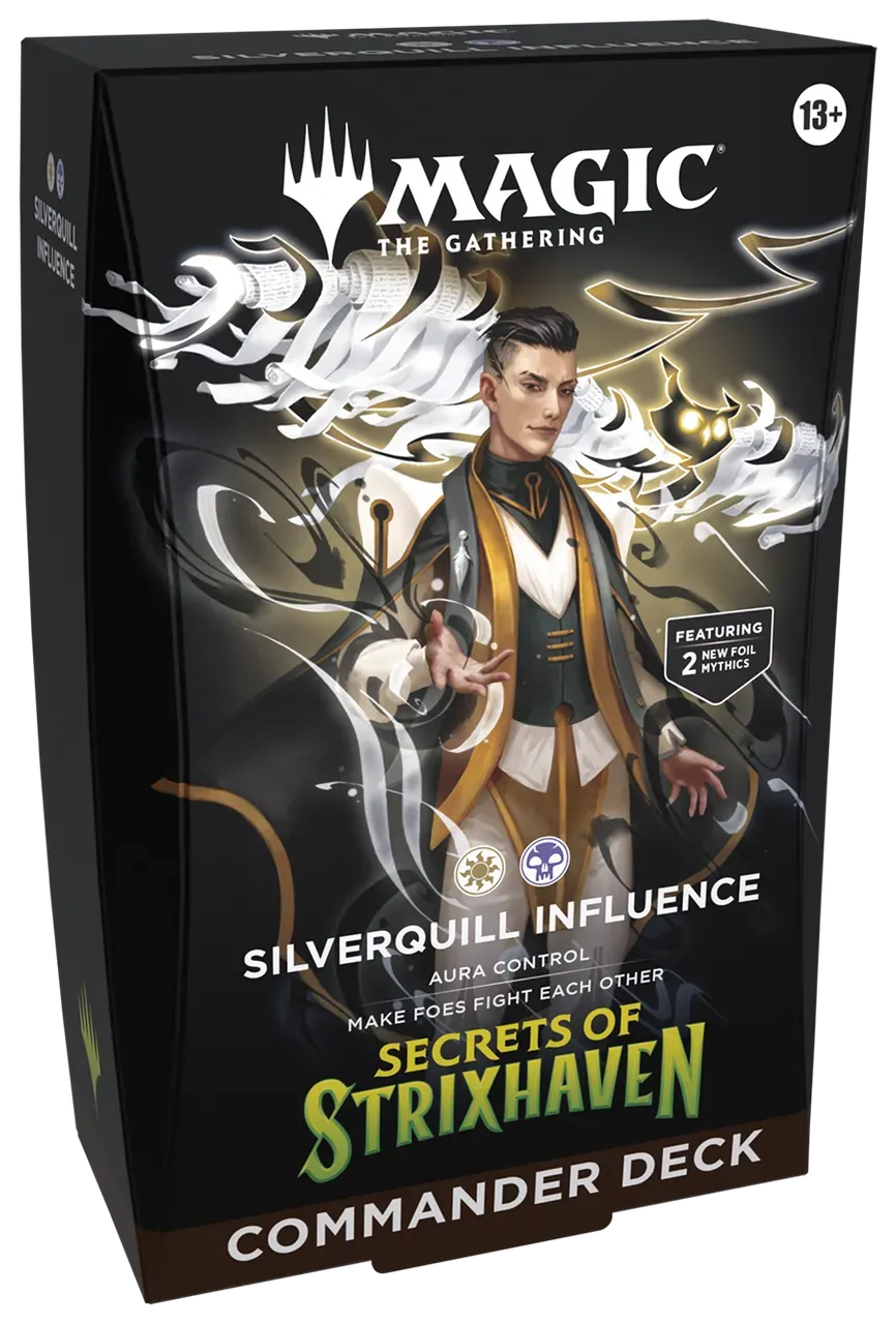 MTG: Secrets of Strixhaven Commander Deck - Silverquill Influence