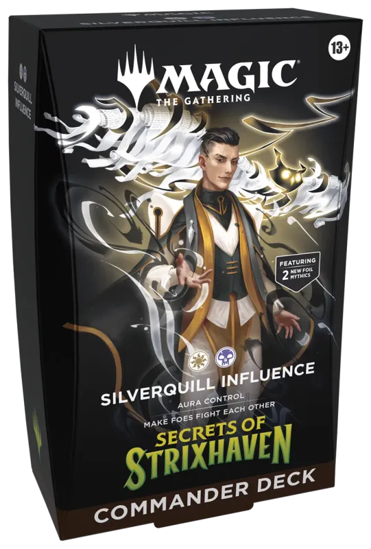 MTG: Secrets of Strixhaven Commander Deck - Silverquill Influence