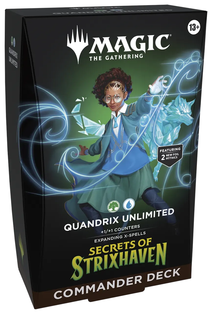 MTG: Secrets of Strixhaven Commander Deck - Quandrix Unlimited