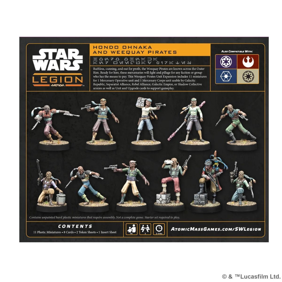 Star Wars Legion – Hondo Ohnaka & Weequay Pirates