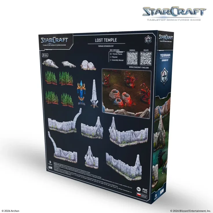 Starcraft - Lost Temple - Terrain Expansion Set
