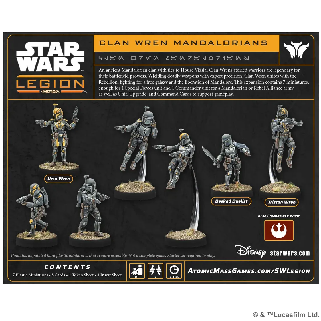 Star Wars: Legion - Clan Wren Mandalorians
