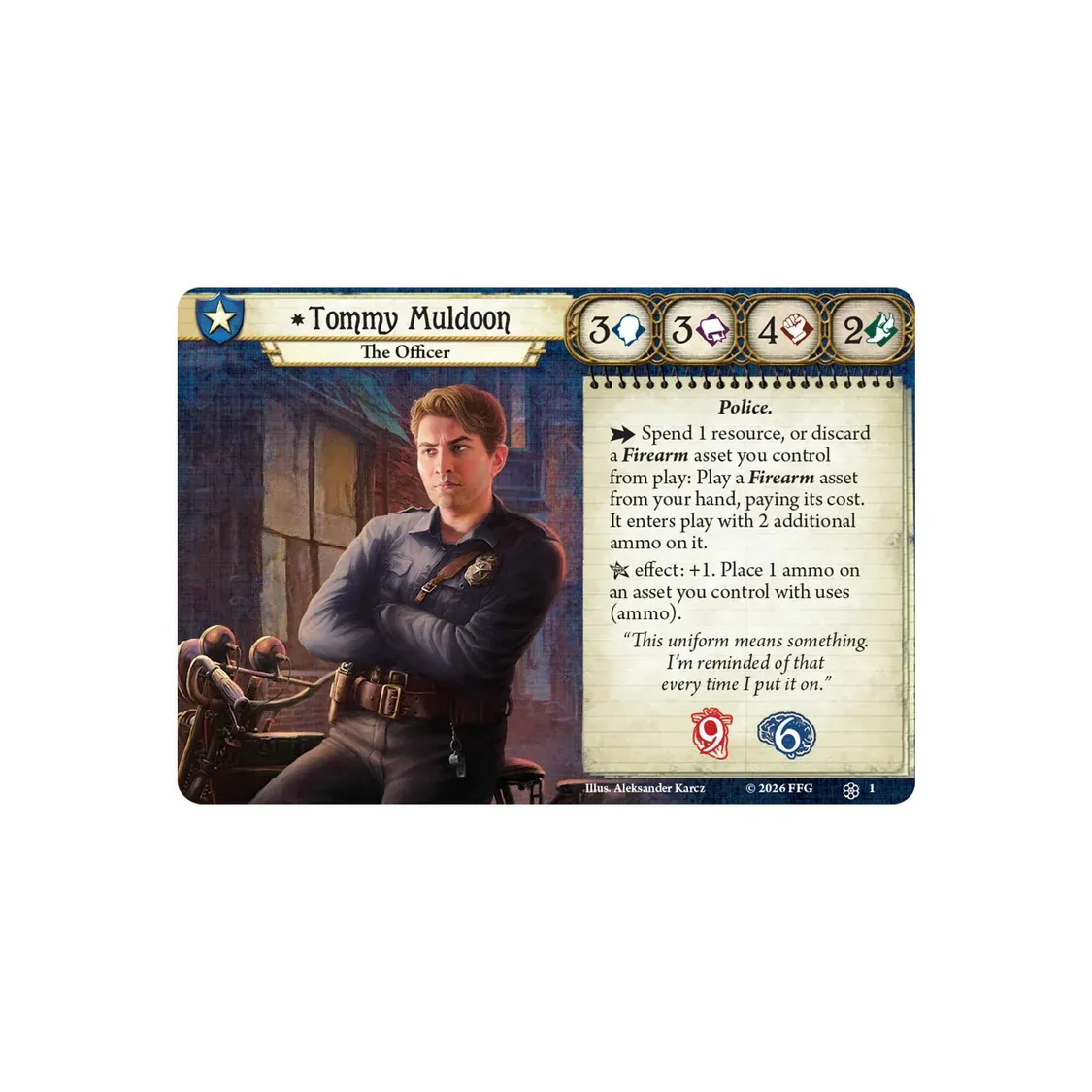 Arkham Horror: The Card Game - Tommy Muldoon Investigator Deck