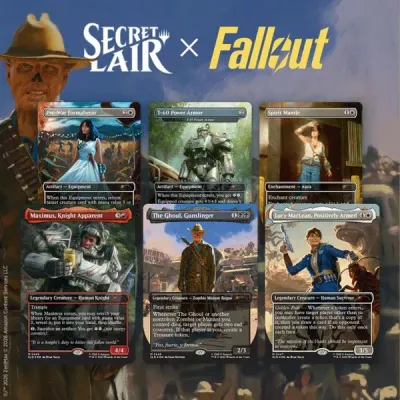 MTG: Secret Lair x Fallout Beyond Vault 33