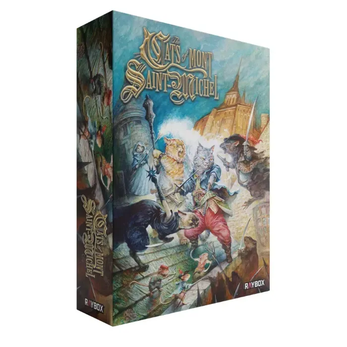 The Cats Of Mont Saint Michel Board Game: Box Set