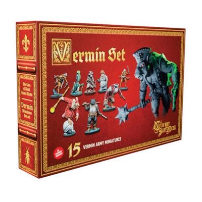 The Cats Of Mont Saint Michel Board Game: Vermin Miniatures Set The Cats Of Mont Saint Michel Board Game: Vermin Miniatures Set