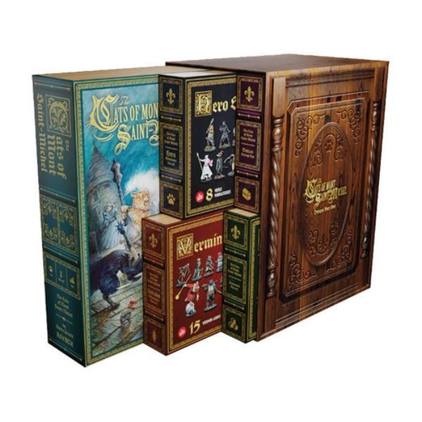 The Cats Of Mont Saint Michel Board Game: Deluxe Set