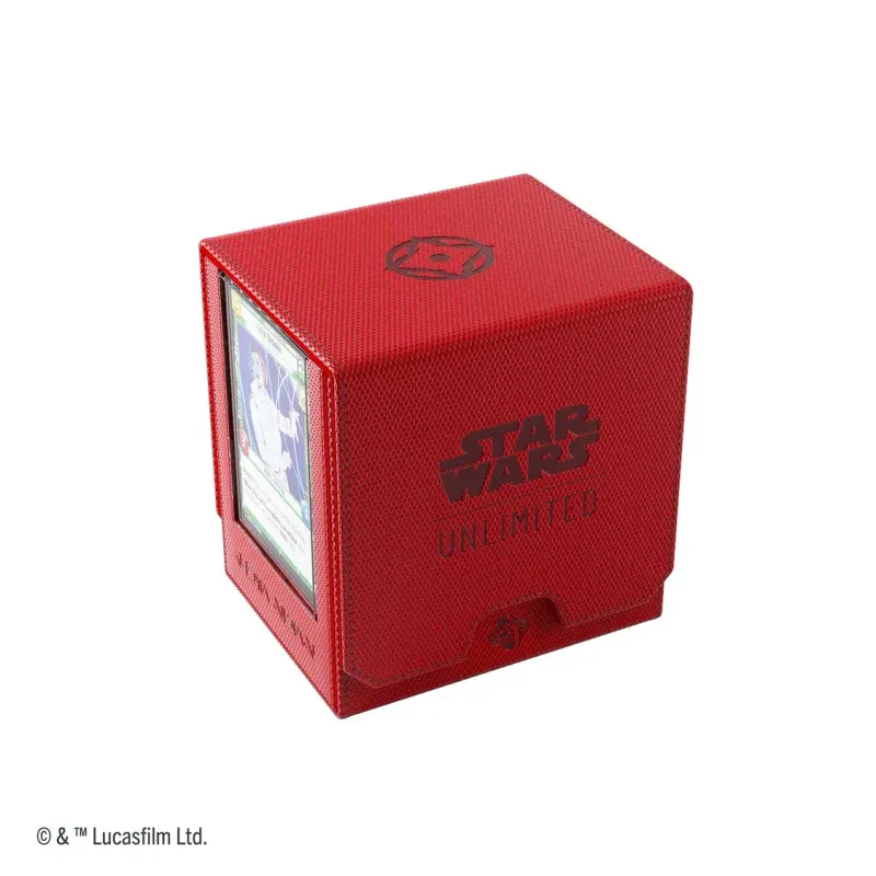 Gamegenic Star Wars: Unlimited Twin Suns Deck Pod - Red Gamegenic Star Wars: Unlimited Twin Suns Deck Pod - Red