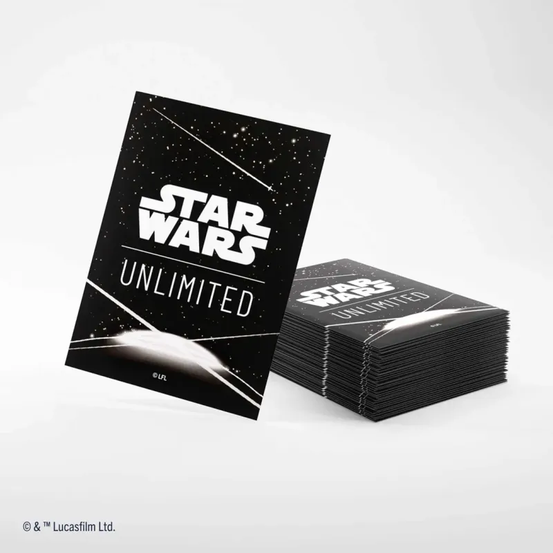 Gamegenic Star Wars: Unlimited Premium Art Sleeves - Card Back White Gamegenic Star Wars: Unlimited Premium Art Sleeves - Card Back White