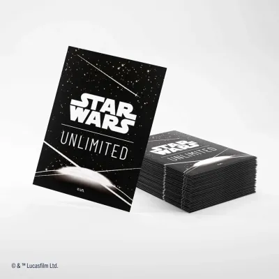 Gamegenic Star Wars: Unlimited Premium Art Sleeves - Card Back White Gamegenic Star Wars: Unlimited Premium Art Sleeves - Card Back White