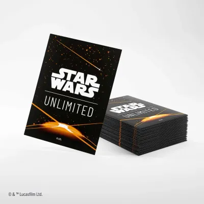 Gamegenic Star Wars: Unlimited Art Sleeves - Card Back Orange Gamegenic Star Wars: Unlimited Art Sleeves - Card Back Orange