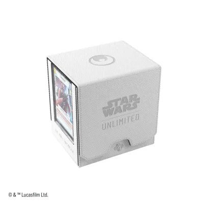 Gamegenic Star Wars: Unlimited Twin Suns Deck Pod - White/Black