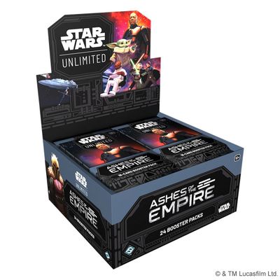Star Wars: Unlimited - Ashes of the Empire Booster Display (24 packs)