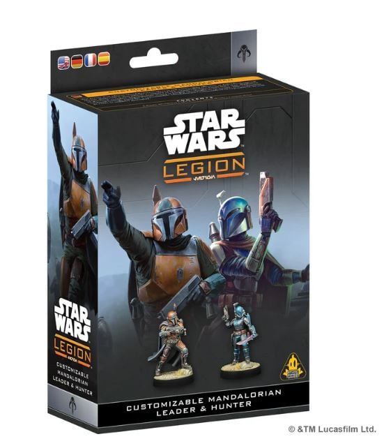 Star Wars: Legion - Customisable Mandalorian Leader & Hunter