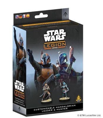 Star Wars: Legion - Customisable Mandalorian Leader & Hunter