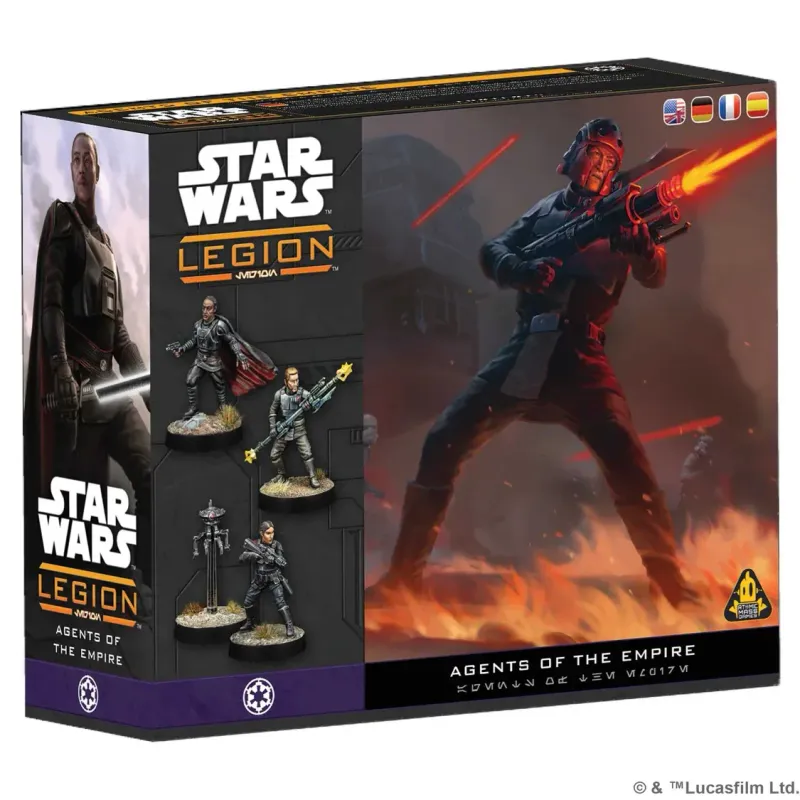 Star Wars Legion - Agents of the Empire (Agent Kallus Iden Versio Id10 & Moff Gideon) Star Wars Legion - Agents of the Empire (Agent Kallus Iden Versio Id10 & Moff Gideon)