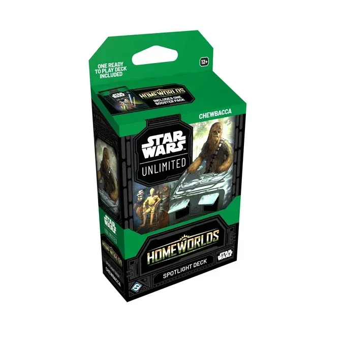 Star Wars: Unlimited - Homeworlds Spotlight Deck Display Chewbacca Star Wars: Unlimited - Homeworlds Spotlight Deck Display Chewbacca
