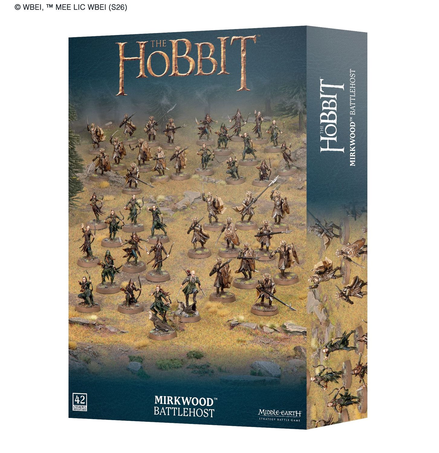 Middle-Earth Stratagy Battle Game: Mirkwood Battlehost Middle-Earth Stratagy Battle Game: Mirkwood Battlehost