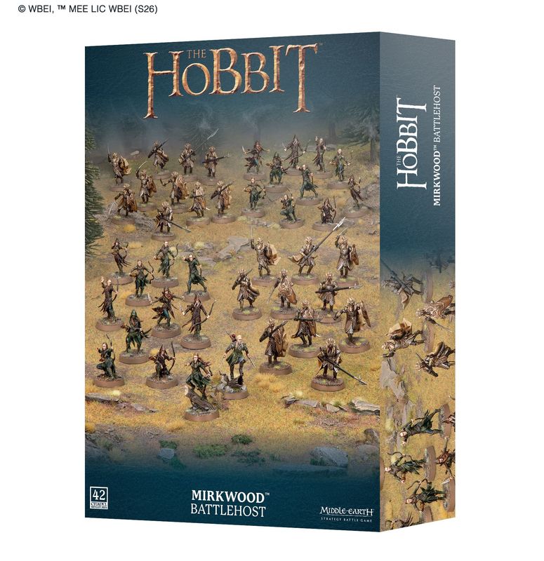 Middle-Earth Stratagy Battle Game: Mirkwood Battlehost Middle-Earth Stratagy Battle Game: Mirkwood Battlehost