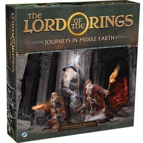 Shadowed Paths: The Lord Of The Rings: Journeys In Middle-Earth Board Game Expansion Shadowed Paths: The Lord Of The Rings: Journeys In Middle-Earth Board Game Expansion