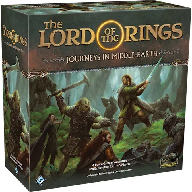 The Lord Of The Rings: Journeys In Middle-Earth Board Game The Lord Of The Rings: Journeys In Middle-Earth Board Game