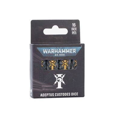 Warhammer 40000: Adeptus Custodes Dice Warhammer 40000: Adeptus Custodes Dice
