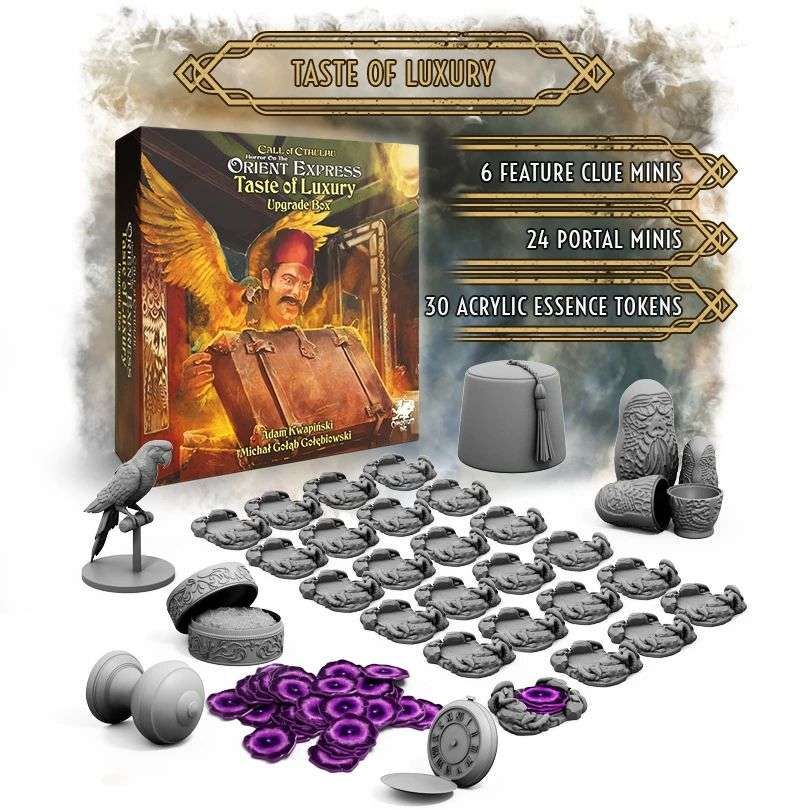 Call of Cthulu - Horror on the Orient Express: The Board Game: Taste of Luxury Upgrade Box