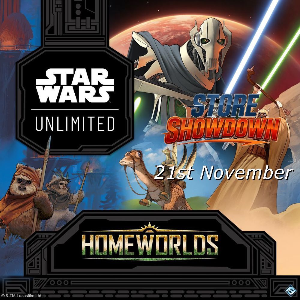 Store Homeworlds Showdown Event - Saturday 21st November,  start 10 am (Arrive from 9 - 9.30am for registration)