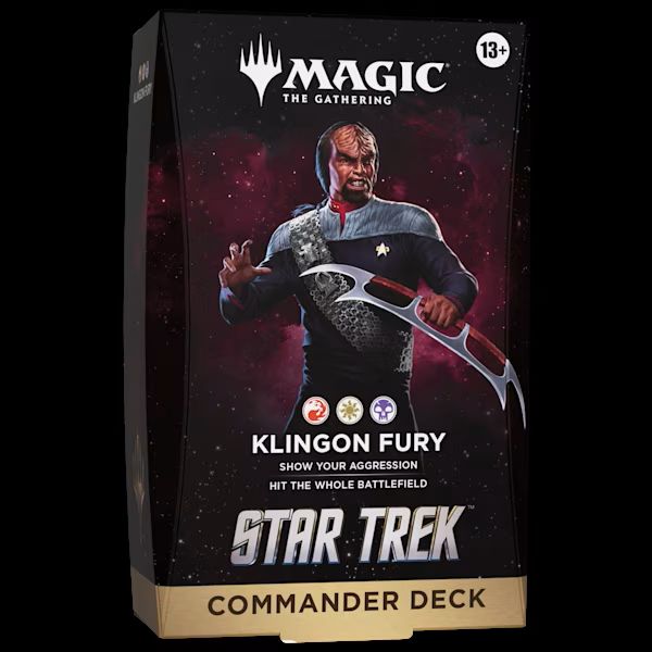 MTG: Star Trek Commander Deck - Klingon Fury MTG: Star Trek Commander Deck - Klingon Fury