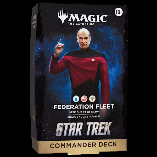 MTG: Star Trek Commander Deck - Federation Fleet MTG: Star Trek Commander Deck - Federation Fleet